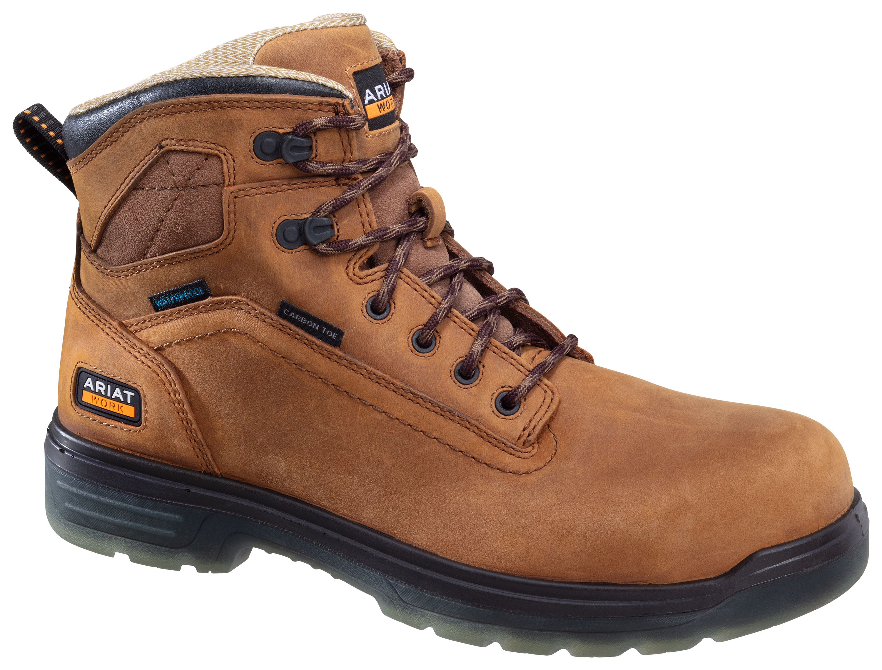 Ariat Turbo H20 Waterproof Carbon Toe Work Boots for Men | Bass Pro Shops